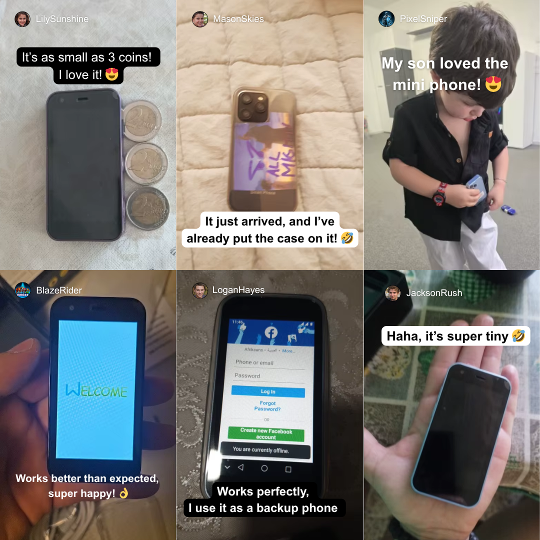 MiniPhone: Fun, Smart & Secure – Perfect for Your Child